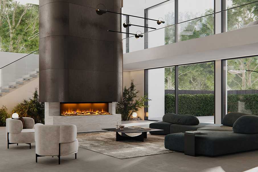 Real Flame Electric Fireplace Ignite XL Bold